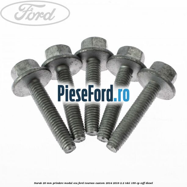 Surub 20 MM prindere modul ECU Ford Tourneo Custom 2014-2018 2.2 TDCi 155 cp CVFF diesel