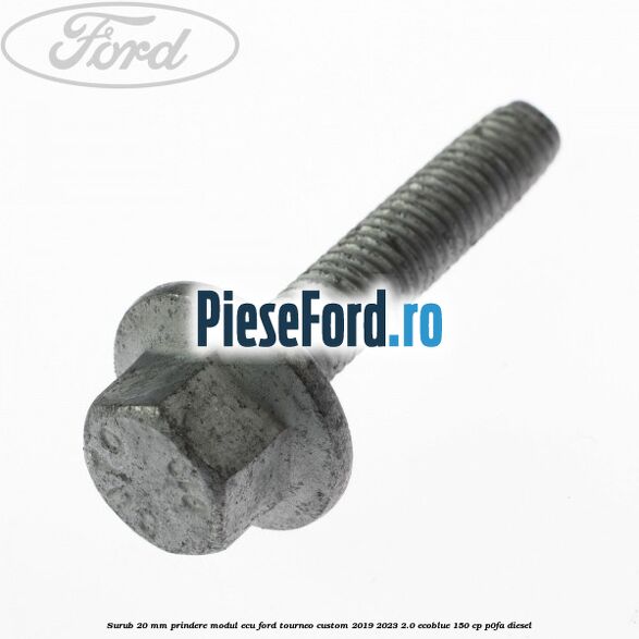 Surub 20 MM prindere modul ECU Ford Tourneo Custom 2019-2023 2.0 EcoBlue 150 cp P0FA diesel