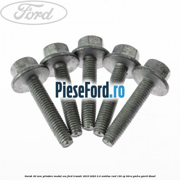 Surub 20 MM prindere modul ECU Ford Transit 2019-2023 2.0 EcoBlue RWD 130 cp BKRA, YMHA, YMR6 diesel