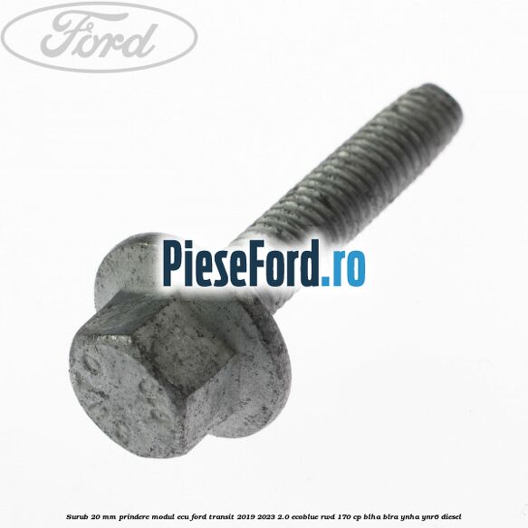 Surub 20 MM prindere modul ECU Ford Transit 2019-2023 2.0 EcoBlue RWD 170 cp Surub 20 MM prindere modul ECU Ford Transit 2019-2023 2.0 EcoBlue RWD 170 cp BLHA, BLRA, YNHA, YNR6 diesel