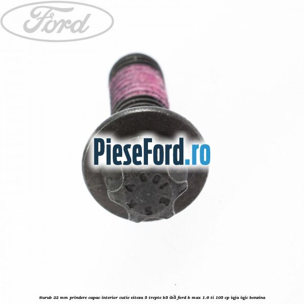 Surub 22 mm prindere capac interior cutie viteza 5 trepte B5/IB5 Ford B-Max 1.6 Ti 105 cp IQJA, IQJC benzina