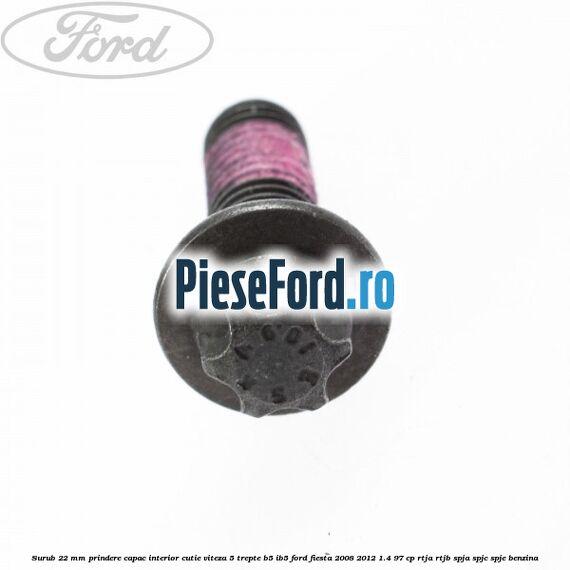 Surub 22 mm prindere capac interior cutie viteza 5 trepte B5/IB5 Ford Fiesta 2008-2012 1.4 97 cp RTJA, RTJB, SPJA, SPJC, SPJE benzina