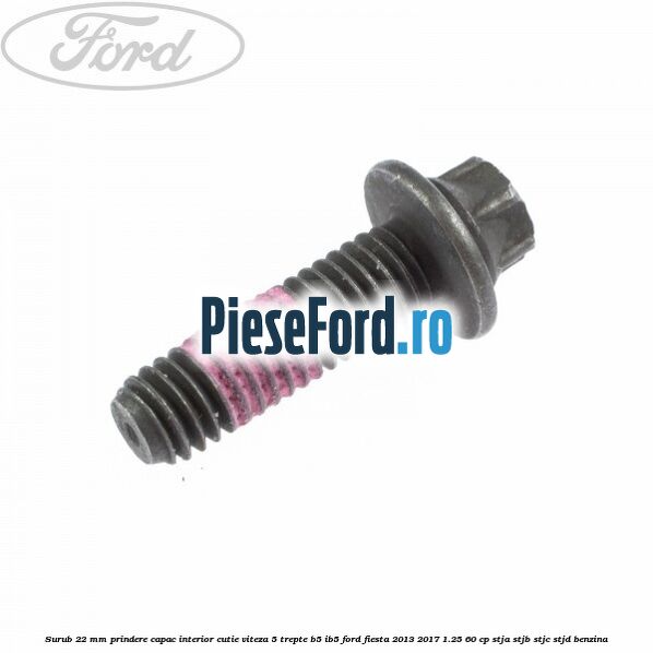Surub 22 mm prindere capac interior cutie viteza 5 trepte B5/IB5 Ford Fiesta 2013-2017 1.25 60 cp STJA, STJB, STJC, STJD benzina