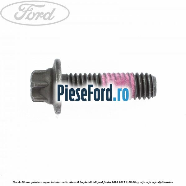Surub 22 mm prindere capac interior cutie viteza 5 trepte B5/IB5 Ford Fiesta 2013-2017 1.25 60 cp STJA, STJB, STJC, STJD benzina