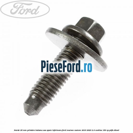 Surub 25 mm prindere balama usa spate inferioara Ford Tourneo Custom 2019-2023 2.0 EcoBlue 150 cp P0FA diesel