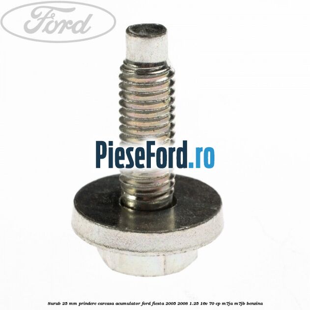 Surub 25 mm prindere carcasa acumulator Ford Fiesta 2005-2008 1.25 16V 70 cp Surub 25 mm prindere carcasa acumulator Ford Fiesta 2005-2008 1.25 16V 70 cp M7JA, M7JB benzina