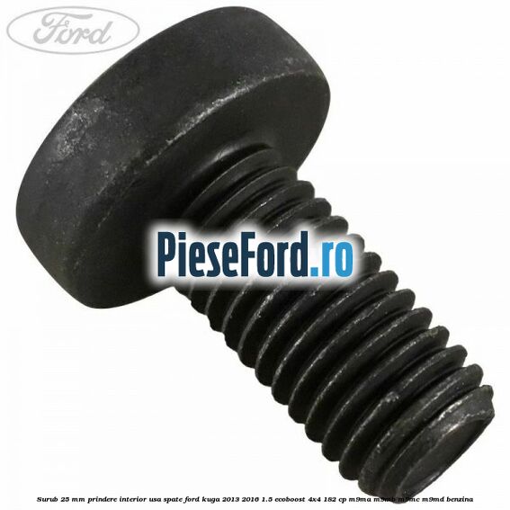 Surub 25 mm prindere interior usa spate Ford Kuga 2013-2016 1.5 EcoBoost 4x4 182 cp Surub 25 mm prindere interior usa spate Ford Kuga 2013-2016 1.5 EcoBoost 4x4 182 cp M9MA, M9MB, M9MC, M9MD benzina