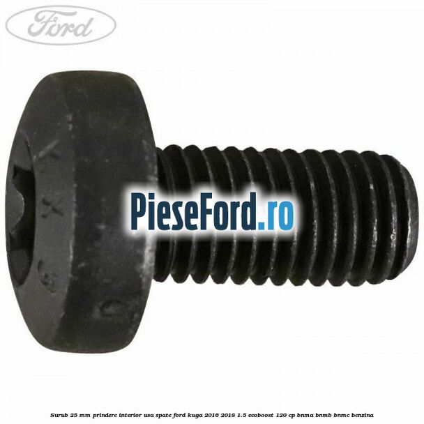 Surub 25 mm prindere interior usa spate Ford Kuga 2016-2018 1.5 EcoBoost 120 cp BNMA, BNMB, BNMC benzina