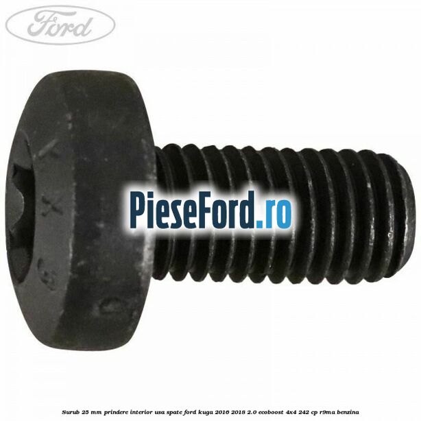 Surub 25 mm prindere interior usa spate Ford Kuga 2016-2018 2.0 EcoBoost 4x4 242 cp R9MA benzina