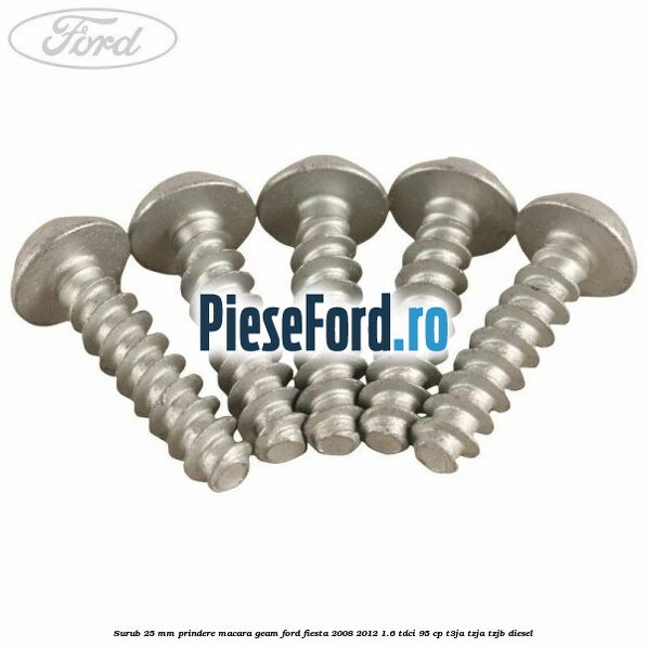 Surub 25 mm prindere macara geam Ford Fiesta 2008-2012 1.6 TDCi 95 cp Surub 25 mm prindere macara geam Ford Fiesta 2008-2012 1.6 TDCi 95 cp T3JA, TZJA, TZJB diesel