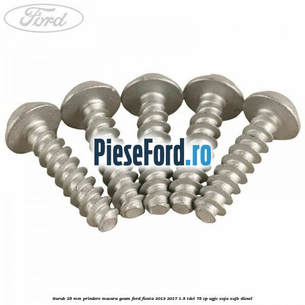 Surub 25 mm prindere macara geam Ford Fiesta 2013-2017 1.5 TDCi 75 cp Surub 25 mm prindere macara geam Ford Fiesta 2013-2017 1.5 TDCi 75 cp UGJC, XUJA, XUJB diesel
