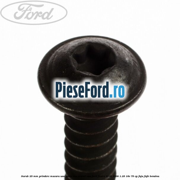 Surub 25 mm prindere macara usa spate sau maner usa Ford Fiesta 2005-2008 1.25 16V 75 cp Surub 25 mm prindere macara usa spate sau maner usa Ford Fiesta 2005-2008 1.25 16V 75 cp FUJA, FUJB benzina