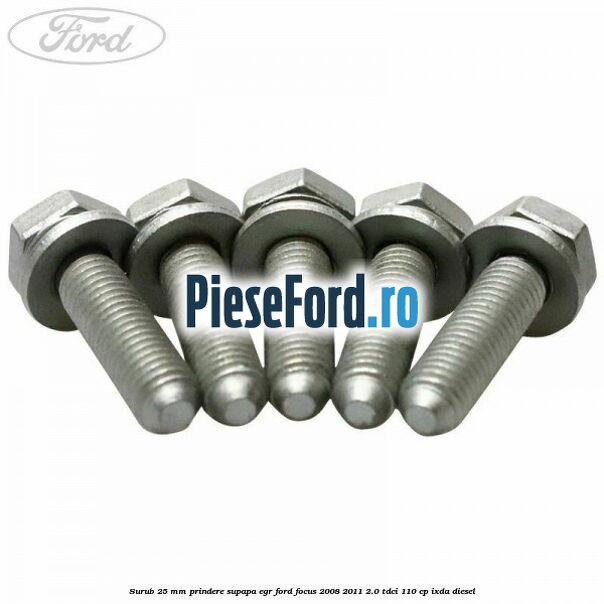 Surub 25 mm prindere supapa EGR Ford Focus 2008-2011 2.0 TDCi 110 cp IXDA diesel