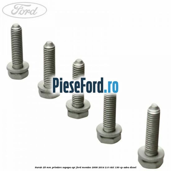 Surub 25 mm prindere supapa EGR Ford Mondeo 2008-2014 2.0 TDCi 130 cp AZBA diesel