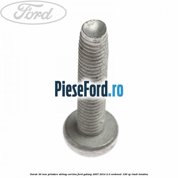 Surub 30 mm prindere airbag cortina Ford Galaxy 2007-2014 2.0 EcoBoost 199 cp TNWB benzina