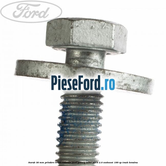 Surub 30 mm prindere brida rezervor Ford Galaxy 2007-2014 2.0 EcoBoost 199 cp TNWB benzina