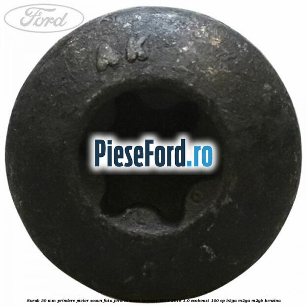 Surub 30 mm prindere picior scaun fata Ford Tourneo Connect 2013-2018 1.0 EcoBoost 100 cp B3GA, M2GA, M2GB benzina