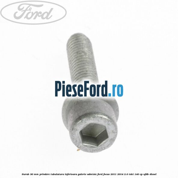 Surub 30 mm prindere tubulatura inferioara galerie admisie Ford Focus 2011-2014 2.0 TDCi 140 cp UFDB diesel