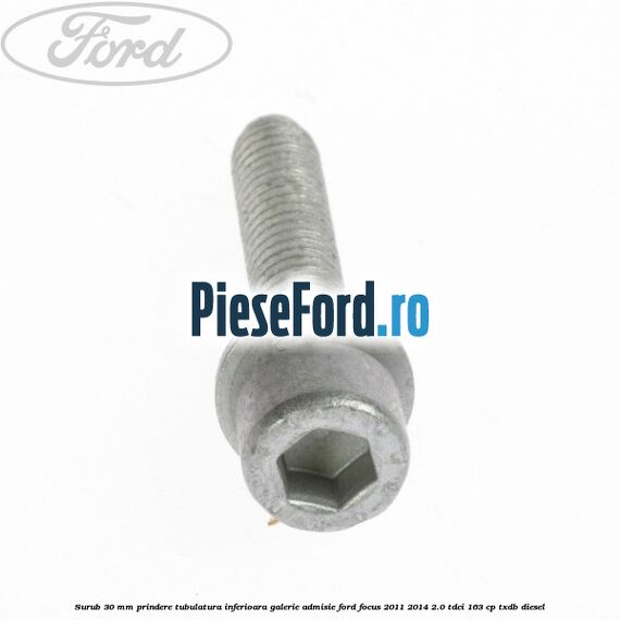 Surub 30 mm prindere tubulatura inferioara galerie admisie Ford Focus 2011-2014 2.0 TDCi 163 cp TXDB diesel