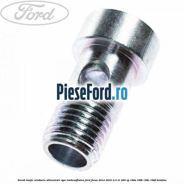Surub banjo conducta alimentare apa turbosuflanta Ford Focus 2014-2018 2.0 ST 250 cp R9DA, R9DB, R9DC, R9DD benzina