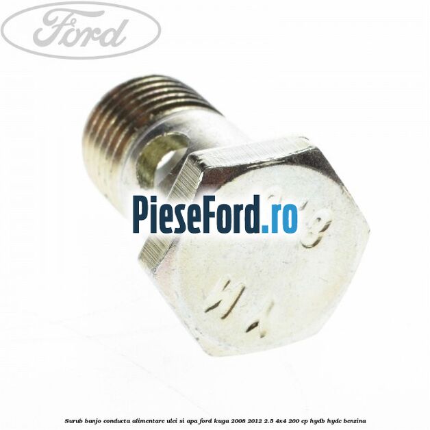 Surub banjo conducta alimentare ulei si apa Ford Kuga 2008-2012 2.5 4x4 200 cp HYDB, HYDC benzina