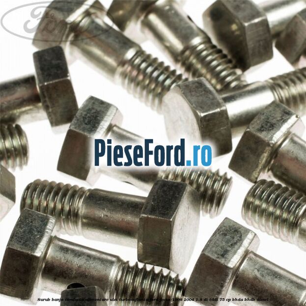 Surub banjo conducta alimentare ulei turbosuflanta Ford Focus 1998-2004 1.8 DI/TDDi 75 cp Surub banjo conducta alimentare ulei turbosuflanta Ford Focus 1998-2004 1.8 DI/TDDi 75 cp BHDA, BHDB diesel