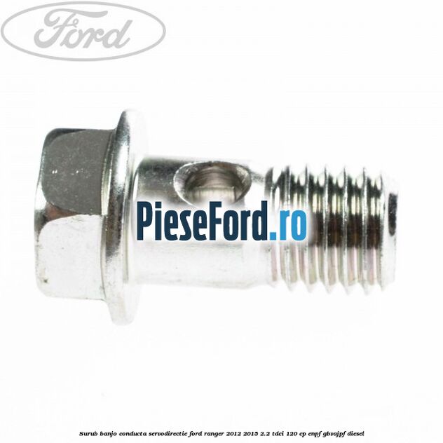 Surub banjo conducta servodirectie Ford Ranger 2012-2015 2.2 TDCi 120 cp ENPF, GBVAJPF diesel