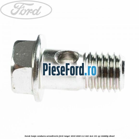 Surub banjo conducta servodirectie Ford Ranger 2016-2020 2.2 TDCi 4x4 131 cp T22DD0P diesel