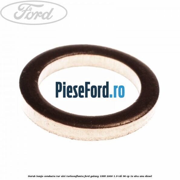 Surub banjo conducta tur ulei turbosuflanta Ford Galaxy 1995-2000 1.9 TDI 90 cp 1Z, AHU, ANU diesel