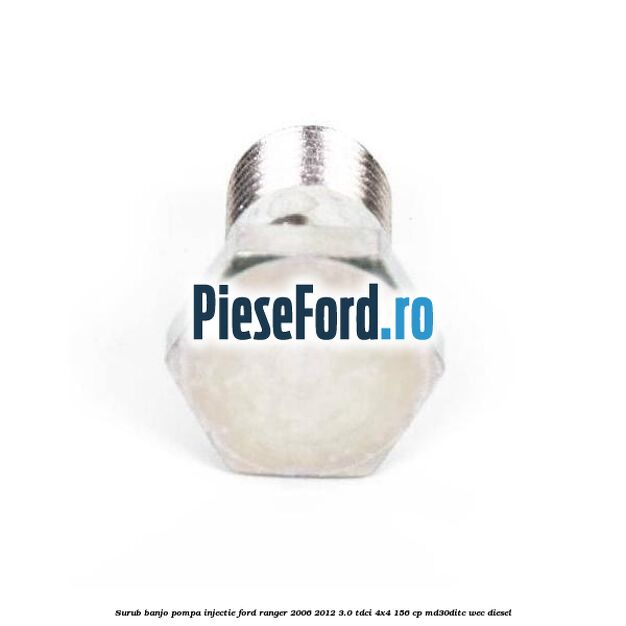 Surub banjo pompa injectie Ford Ranger 2006-2012 3.0 TDCi 4x4 156 cp MD30DITC, WEC diesel