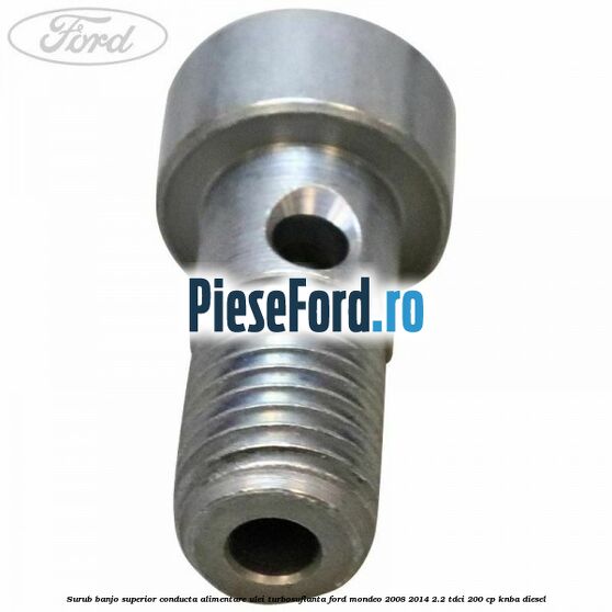 Surub banjo superior conducta alimentare ulei turbosuflanta Ford Mondeo 2008-2014 2.2 TDCi 200 cp Surub banjo superior conducta alimentare ulei turbosuflanta Ford Mondeo 2008-2014 2.2 TDCi 200 cp KNBA diesel