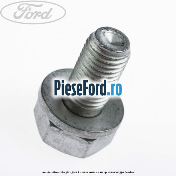 Surub culisa etrier fata Ford Ka 2009-2016 1.2 69 cp 169A4000, FP4 benzina