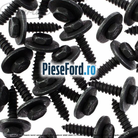 Surub fixare bavete noroi, carenaj roata Ford Explorer 2020-2023 3.0 EcoBoost Plug-in Hybrid AWD 457 cp C30PDTX hybrid