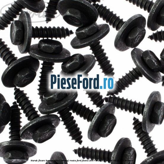 Surub fixare bavete noroi, carenaj roata Ford Fiesta 2017-2023 1.1 Ti-VCT 75 cp FSJB benzina