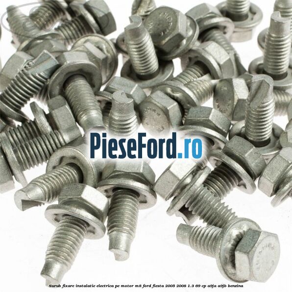 Surub fixare instalatie electrica pe motor M8 Ford Fiesta 2005-2008 1.3 69 cp A9JA, A9JB benzina