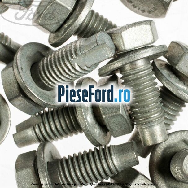 Surub fixare instalatie electrica pe motor M8 Ford Focus 2004-2007 1.4 80 cp ASDA, ASDB benzina