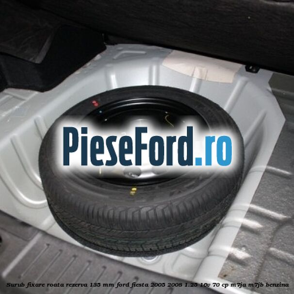 Surub fixare roata rezerva 135 mm Ford Fiesta 2005-2008 1.25 16V 70 cp M7JA, M7JB benzina