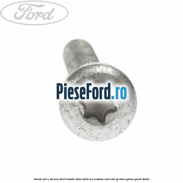 Surub M6 x 40 MM Ford Transit 2014-2018 2.0 EcoBlue RWD 130 cp BKRA, YMHA, YMR6 diesel