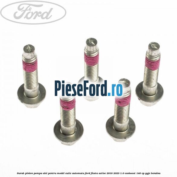 Surub pinion pompa ulei pentru model cutie automata Ford Fiesta Active 2018-2023 1.0 EcoBoost 140 cp Surub pinion pompa ulei pentru model cutie automata Ford Fiesta Active 2018-2023 1.0 EcoBoost 140 cp YYJE benzina