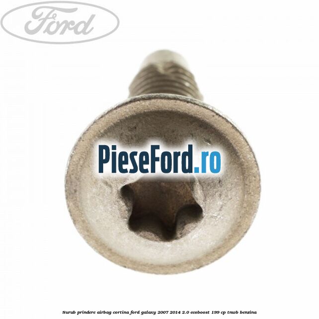 Surub prindere airbag cortina Ford Galaxy 2007-2014 2.0 EcoBoost 199 cp TNWB benzina
