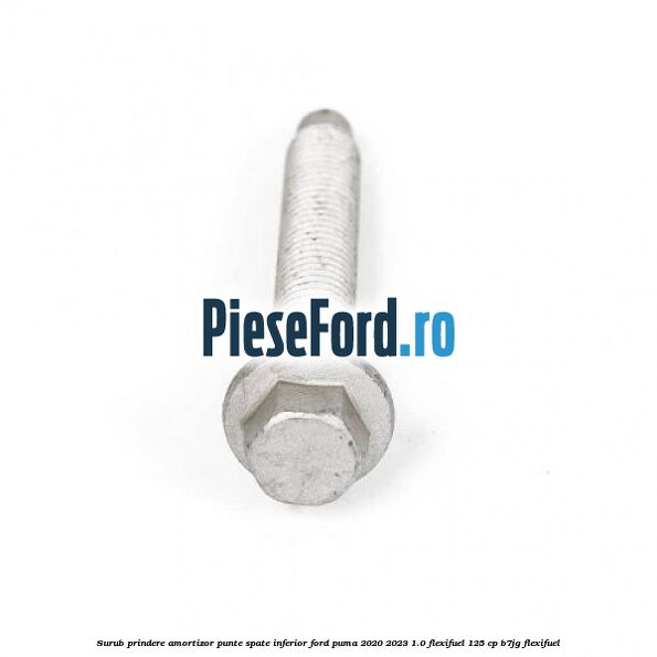 Surub prindere amortizor punte spate inferior Ford Puma 2020-2023 1.0 Flexifuel 125 cp B7JG Flexifuel