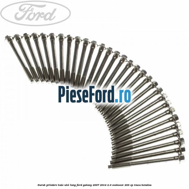 Surub prindere baie ulei lung Ford Galaxy 2007-2014 2.0 EcoBoost 203 cp TNWA benzina