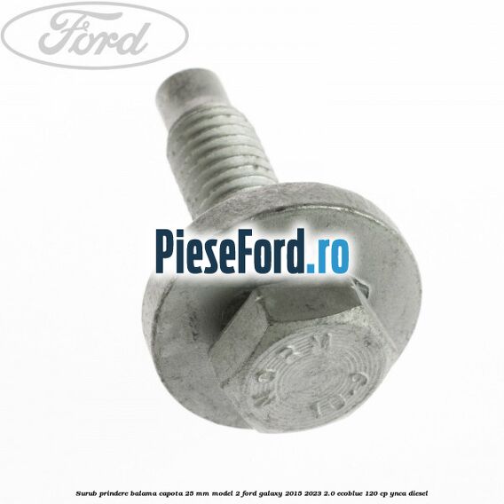 Surub prindere balama capota 25 mm model 2 Ford Galaxy 2015-2023 2.0 EcoBlue 120 cp YNCA diesel