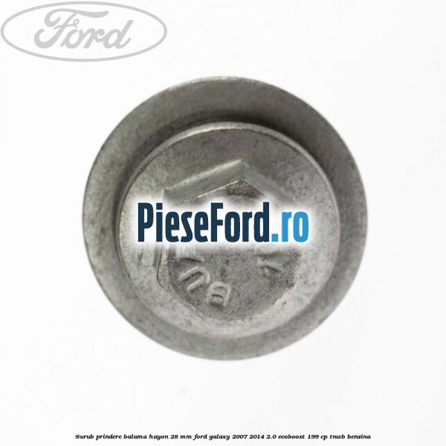 Surub prindere balama hayon 28 mm Ford Galaxy 2007-2014 2.0 EcoBoost 199 cp TNWB benzina