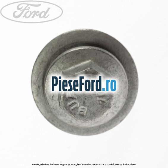 Surub prindere balama hayon 28 mm Ford Mondeo 2008-2014 2.2 TDCi 200 cp Surub prindere balama hayon 28 mm Ford Mondeo 2008-2014 2.2 TDCi 200 cp KNBA diesel