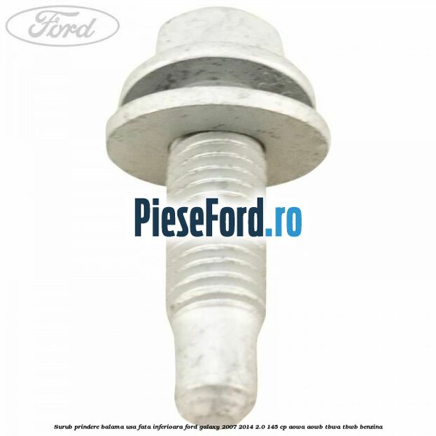 Surub prindere balama usa fata inferioara Ford Galaxy 2007-2014 2.0 145 cp AOWA, AOWB, TBWA, TBWB benzina