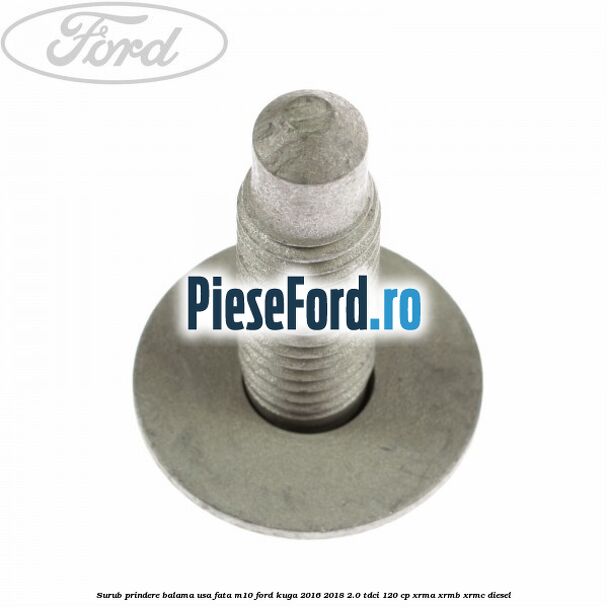 Surub prindere balama usa fata M10 Ford Kuga 2016-2018 2.0 TDCi 120 cp XRMA, XRMB, XRMC diesel