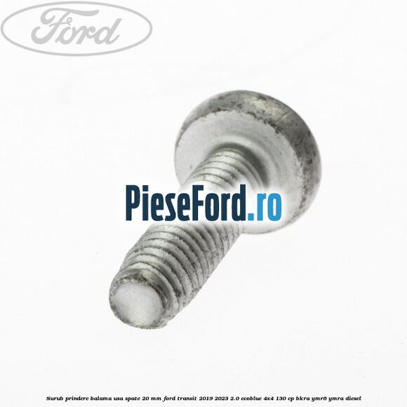 Surub prindere balama usa spate 20 mm Ford Transit 2019-2023 2.0 EcoBlue 4x4 130 cp BKRA, YMR6, YMRA diesel