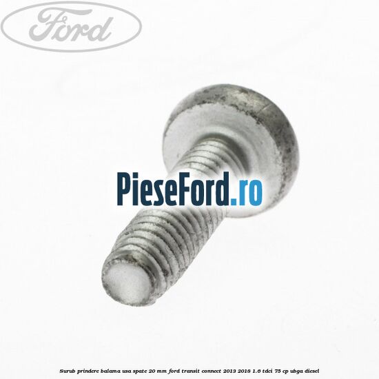Surub prindere balama usa spate 20 mm Ford Transit Connect 2013-2018 1.6 TDCi 75 cp UBGA diesel