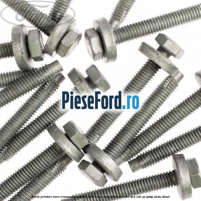 Surub prindere bara transversala plafon Ford Kuga 2008-2012 2.0 TDCi 4x4 136 cp Surub prindere bara transversala plafon Ford Kuga 2008-2012 2.0 TDCi 4x4 136 cp G6DG, UKDA diesel